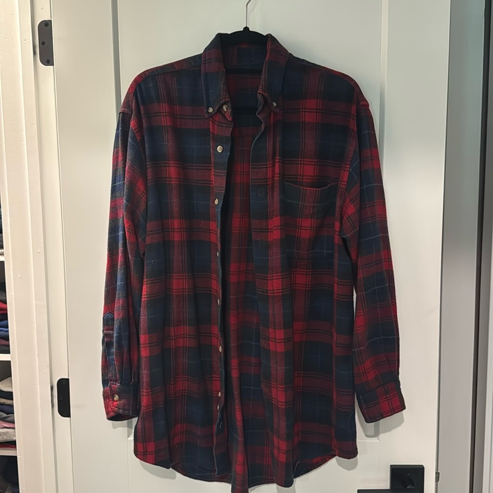 Urban Outfitters Urban Renewal Flannel - One Size